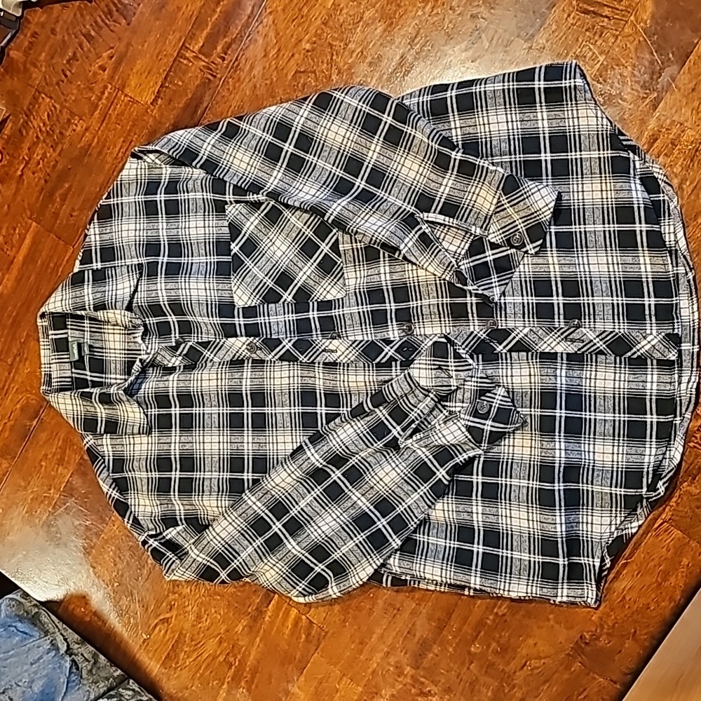 Wild Fable Oversized Button Down Flannel  w/ Pockets